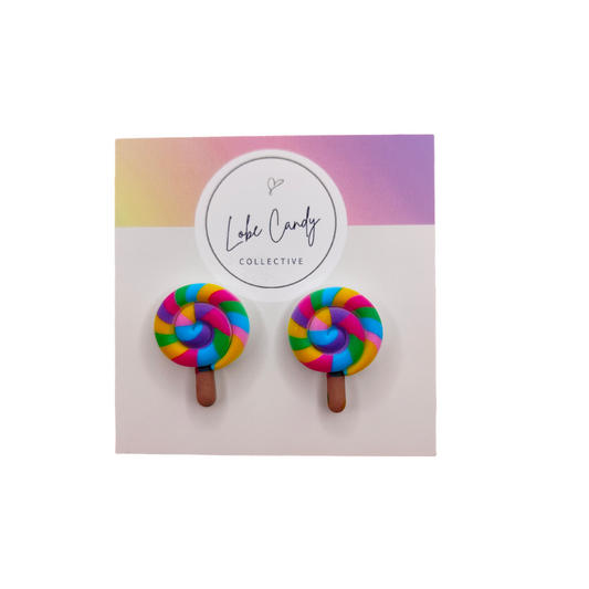 Rainbow lollipop